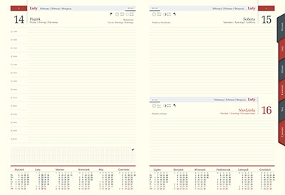 kalendarz Książkowe dzienny